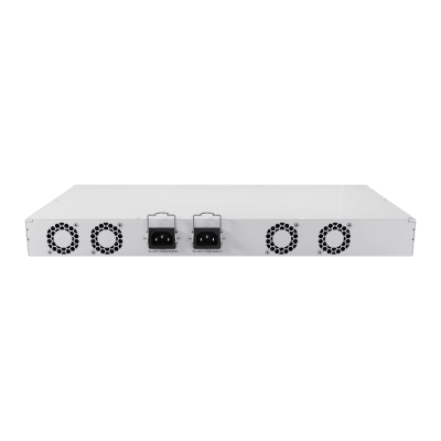 CRS418-8P-8G-2S+RM - CRS418-8P-8G-2S+RM, Router Switch 17xGEth, 8xPoE/at, 2xSFP+10G RouterOS L5, 1UR, doble PSU
