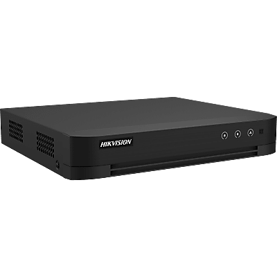 DS-7208HUHI-S1/XT - DVR 8 Canales TURBOHD + 8 Canales IP / 8 Megapixel (4K) / Audio Bidireccional / GUANLAN / Reconocimiento Facial / ACUSEARCH / 1 Bahia de Disco Duro / Salida de Video en 4K / H.265+
