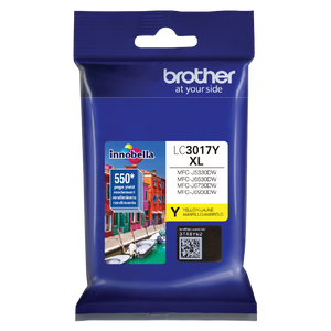 Brother LC-3017Y Cartucho de Tinta Tinta a base de pigmentos Impresión por inyección de tinta 1 550 páginas