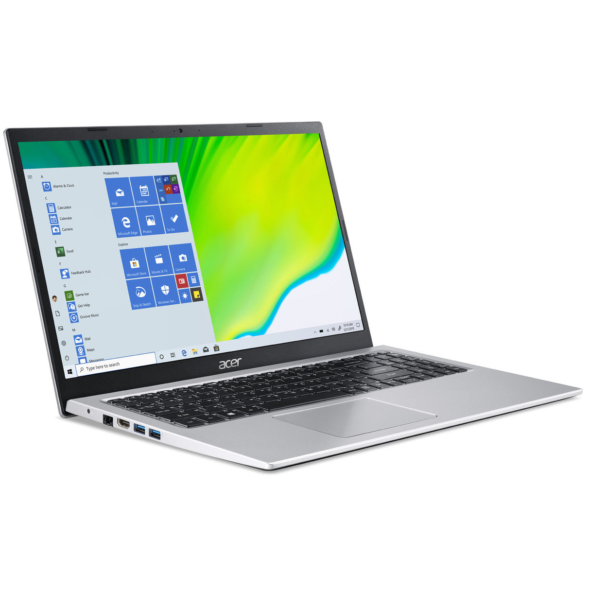 Laptop 15.6'' Acer Aspire 3 A315-23-R05K HD, AMD Ryzen 5 3500U 2.10GHz, 8GB, 512GB SSD, Windows 11 Home 64-bit, Español, Plata - NX.HVUAL.00Z FullOffice.com 