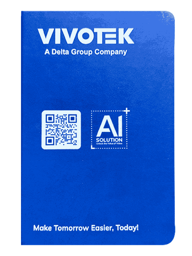 Libreta VIVOTEK A5, 100 Hojas, Cubierta Dura, Color Azul