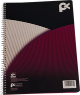 Cuaderno escolar tamaño profesional 100 hojas con espiral raya - Cua-CP-RAYA