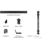 DS-K15FHD-DVLED - Hikvision Kit Videowall LED Full HD (1920 x 1080) / Pitch 1.5 COB / 3.00 x 1.69 metros