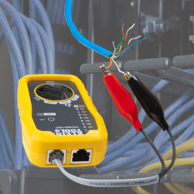 VDV770-855 - Cables de Repuesto para Probador de Red / Tone & Probe / RJ45-RJ45 / RJ11-Cocodrilo / 5.9'' (15 cm) / PVC-Policarbonato