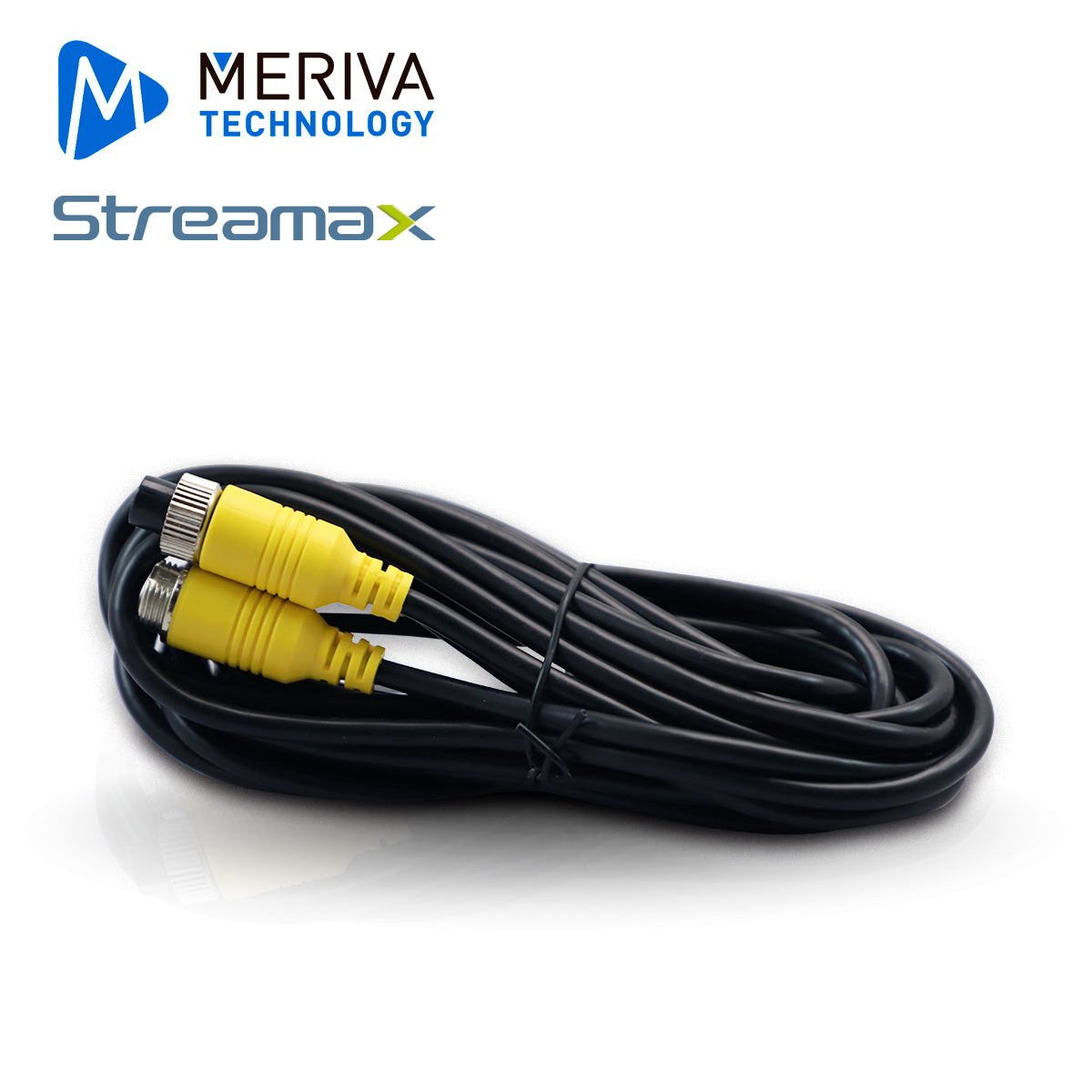 Meriva Technology Cable Tipo DIN de Aviación 6 Pines MCBEIP50, 5 Metros, Uso Empresarial