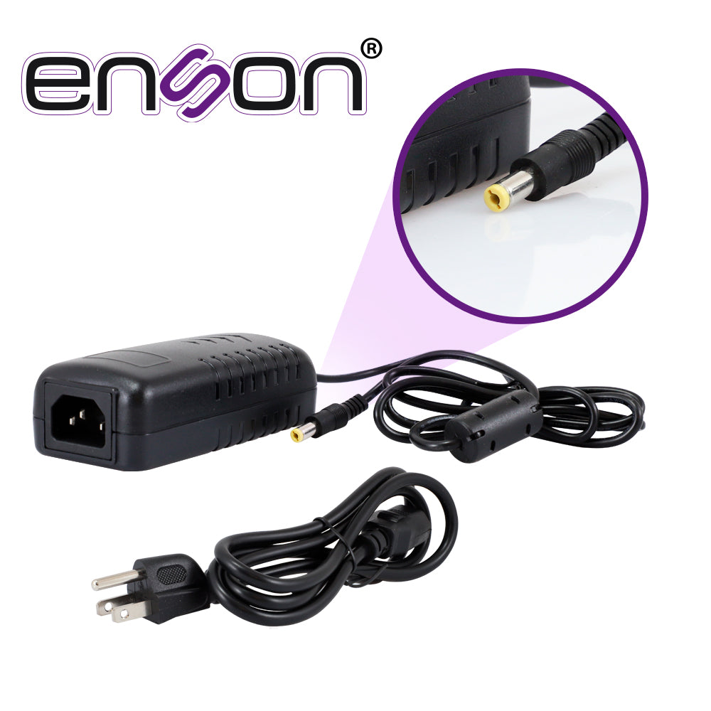 Enson Fuente De Poder Para Cámara PS-1230 12V 3A, Certificación UL