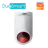 DuoSmart B20 sirena Sirena inalámbrica Rojo, Blanco