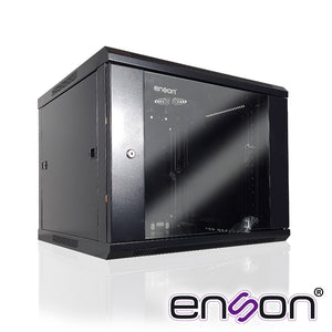 Enson ENS-RKGB9U2 armario rack 9U Rack o bastidor independiente Negro