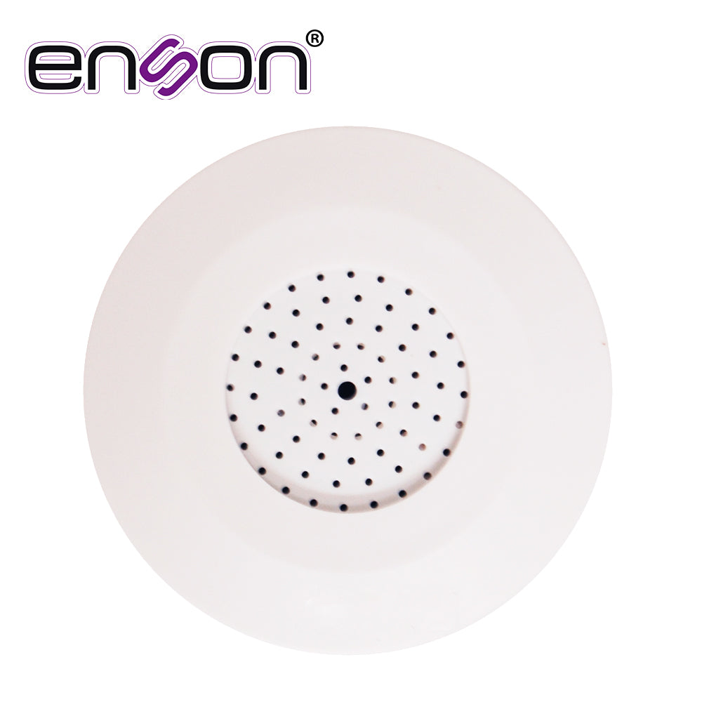 Enson Micrófono ENS-PA7MIC -35dB, Conectores de Alimentación y Audio
