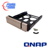 QNAP TRAY-35-NK-GLD01 panel bahía disco duro Bandeja para disco duro Negro, Oro