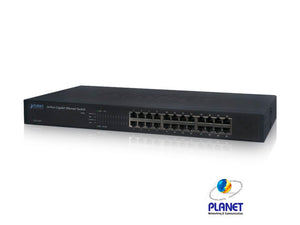 PLANET GSW-2401 switch No administrado Gigabit Ethernet (10/100/1000) 1U Azul
