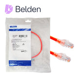 Belden C601102002 cable de red Rojo 0,6 m Cat6
