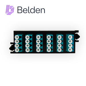 Belden FC3H12LDFS adaptador de fibra óptica LC 1 pieza(s) Color aguamarina, Negro