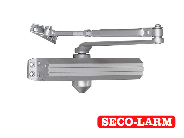 SECO-LARM Brazo Cierrapuertas SD-C101-SGQ 150Kg, Para Puertas de 59"
