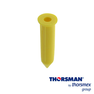 Thorsman Taquete 1207-02100, 3/32" x 1", Poliestireno Alto Impacto, Caja 100 Piezas