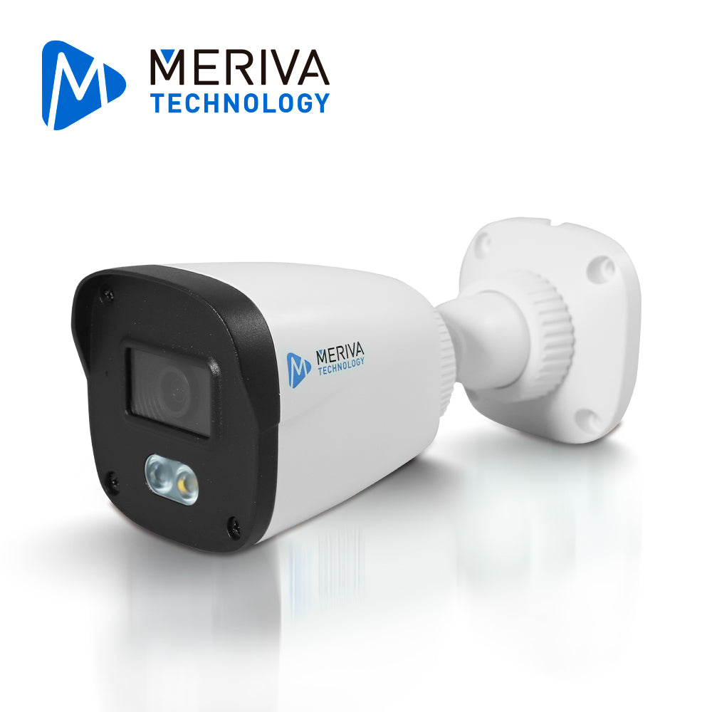 Meriva Technology Cámara IP Bullet MOB-400S4LD, 4 MP, H.265+, IR 10-20M, PoE