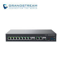 Grandstream Networks GCC6011 dispositivo de redes Gigabit Ethernet (10/100/1000) Energía sobre Ethernet (PoE) Negro, Plata