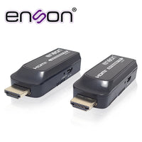 Enson ENS-HDMIE50 extensor audio/video Transmisor y receptor de señales AV Negro