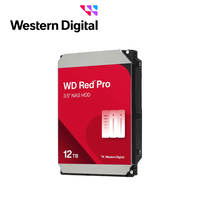 Western Digital Red Pro disco duro interno 12 TB 7200 RPM 512 MB 3.5" Serial ATA III