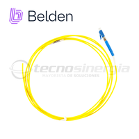 Belden FTSLC2MMPS01 Cable de fibra óptica e InfiniBand 2 m LC Azul, Amarillo