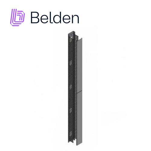 Belden Organizador Vertical VCMFDR4X4, Producto Empresarial, Tapa Incluida