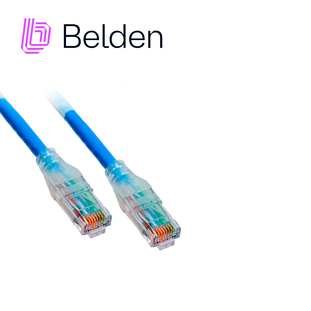 Belden Patchcord UTP Cat6 C601106003, 4 Pares, 24 AWG, 0.9 m