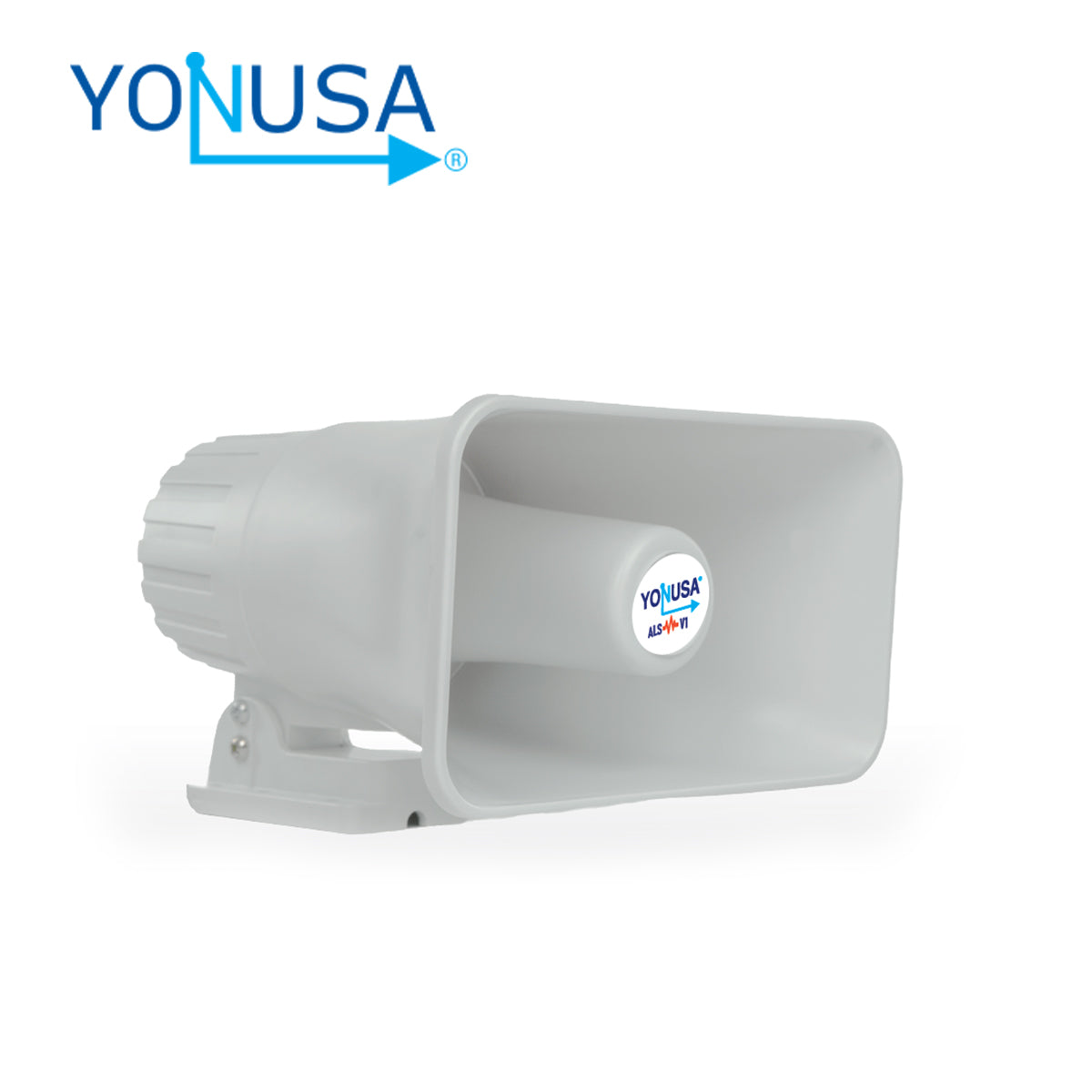 YONUSA Sirena Alerta Sísmica ALS-V1Sirena, 120 dB, Audio Oficial, Producto Empresarial