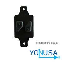 Yonusa AIS01 accesorio o pieza para cerca eléctrica Aislador Negro Policarbonato (PC), Polipropileno