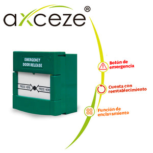 Axceze AX-CPOINT boton de salida Alámbrico