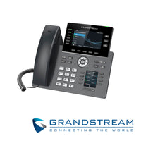 Grandstream Networks GRP2616 teléfono IP Negro 6 líneas TFT Wifi, Terminal con conexión por cable, En banda, Fuera de banda