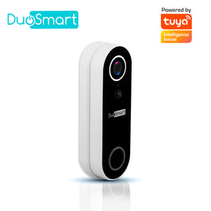 Duosmart Videoportero E55 2MP, Notificaciones Push, Soporte MicroSD hasta 128GB, WiFi