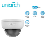 Uniarch IPC-D122-PF28K cámara de vigilancia Almohadilla Cámara de seguridad IP Interior y exterior 1