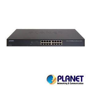 PLANET FNSW-1601 switch No administrado Fast Ethernet (10/100) 1U Azul