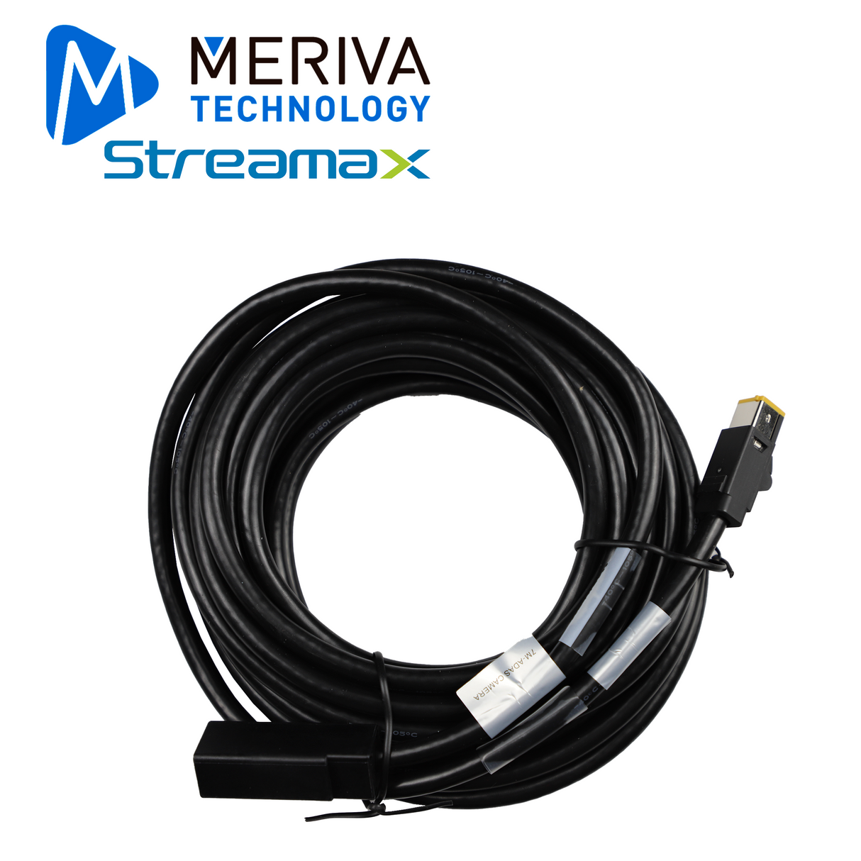 Meriva Technology Cable Tipo-B M6PIN 7M, Compatible con Cámara MCA20D ADAS, 7 Metros