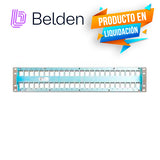 Belden AX104564 panel de parcheo 2U