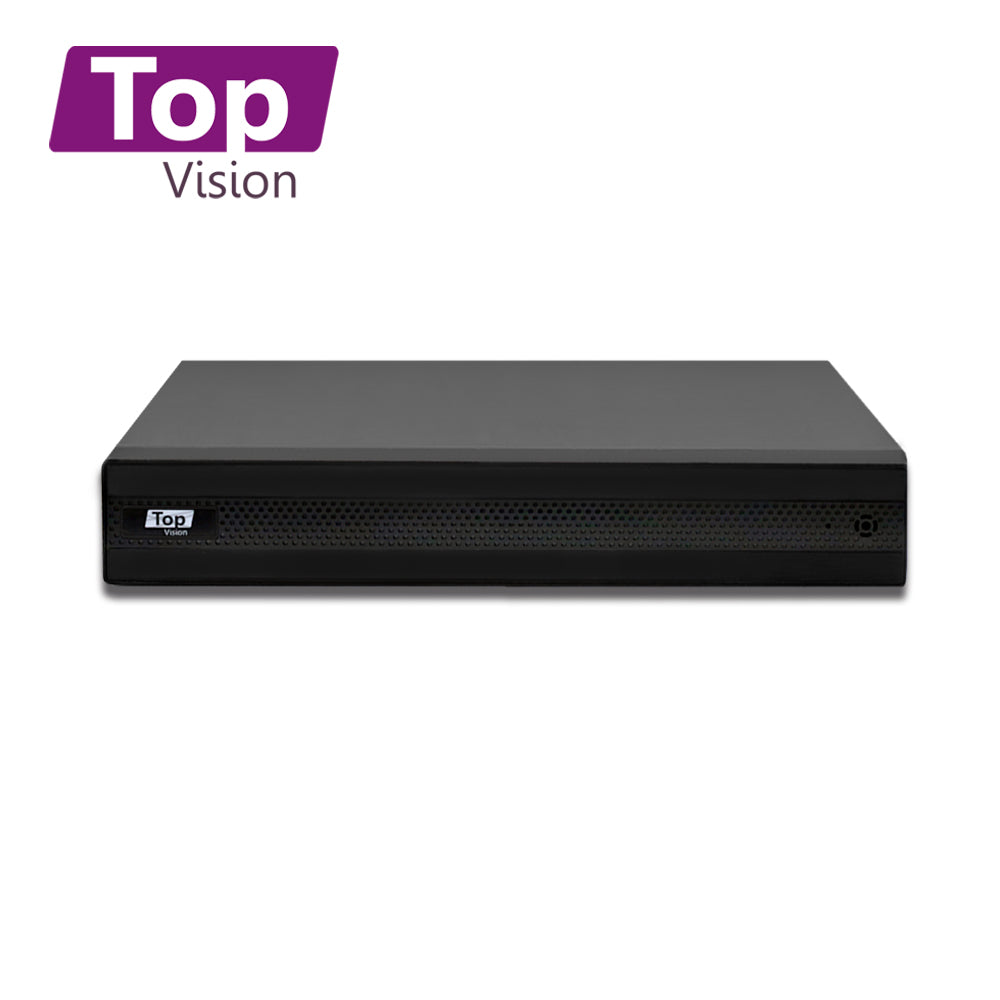 TOPVISION DVR XVR-504A 6 Canales 5MP, HDMI 1080P, PoE, AHD/TVI/CVI