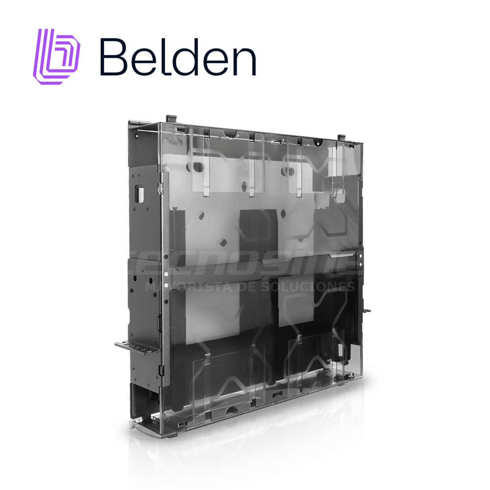 Belden Panel De Conexión Fiberexpress ECX-02U, 4 Cassettes, 2U, Empresarial