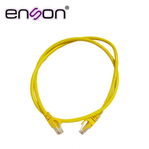 Enson P6009Y cable de red Amarillo 0,9 m Cat6 U/UTP (UTP)