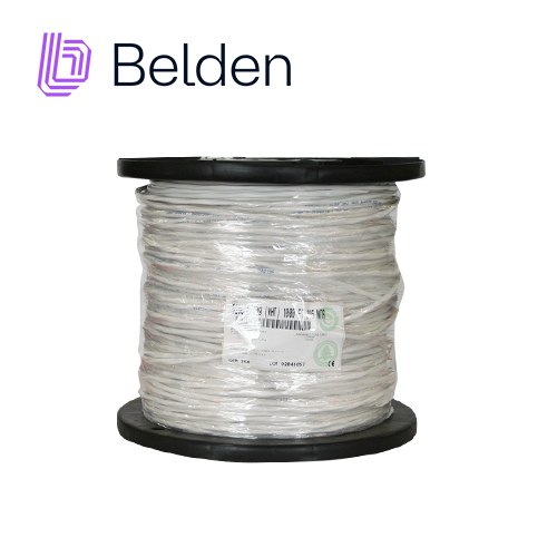 Belden Cable de Audio 5200FE 0091000, 2 Conductores, 16 AWG, 1,000 Pies