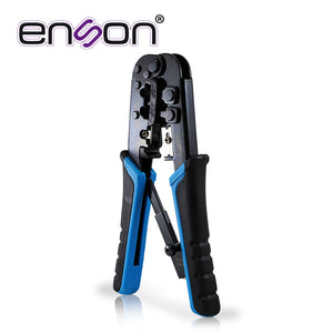 Enson Pinza Ponchadora RJ45 ENS-NT02, 8 Pines, Navaja de Corte, Compacta