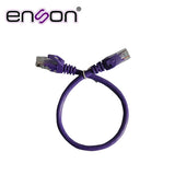 Enson P6003P cable de red Púrpura 0,3 m Cat6 U/UTP (UTP)