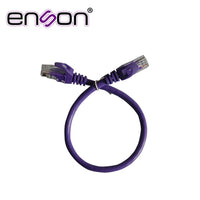 Enson P6003P cable de red Púrpura 0,3 m Cat6 U/UTP (UTP)