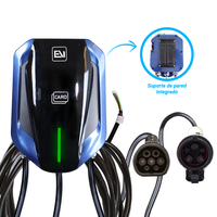 ALTER Cargador de Pared EV-OMB281, Entrada/Salida 120-240VCA, Potencia Max 7.6 kW, IP54