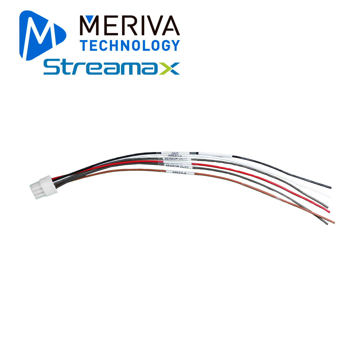 Meriva Technology Streamax MSC A16MAX, 25cm, Conector 5557 de 8Pin, Compatible con DVR Móvil