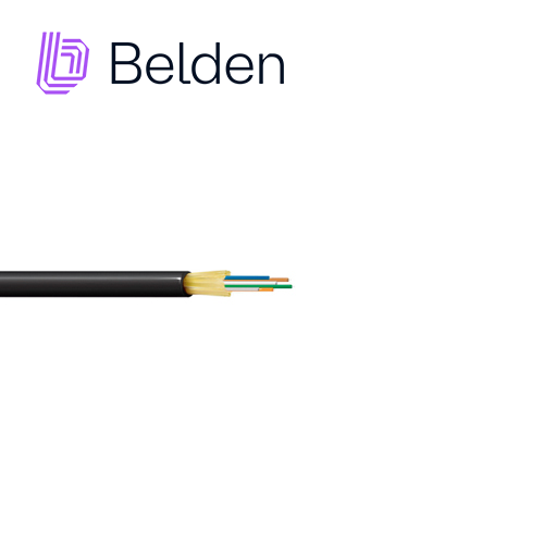 Belden Fibra Óptica Interior/Exterior FD4D006R9, 6 Hilos OM4, 500 Metros