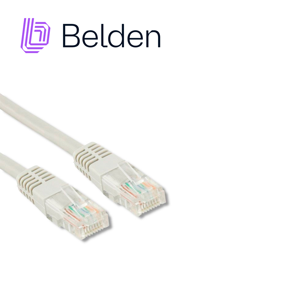 Belden Patch Cord UTP Cat6+ C6D1109004, 4 PARES, 28 AWG, 1.2 Metros