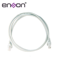 Enson P6012G cable de red Gris 1,2 m Cat6 U/UTP (UTP)