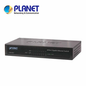 PLANET GSD-803 switch Gigabit Ethernet (10/100/1000) Azul