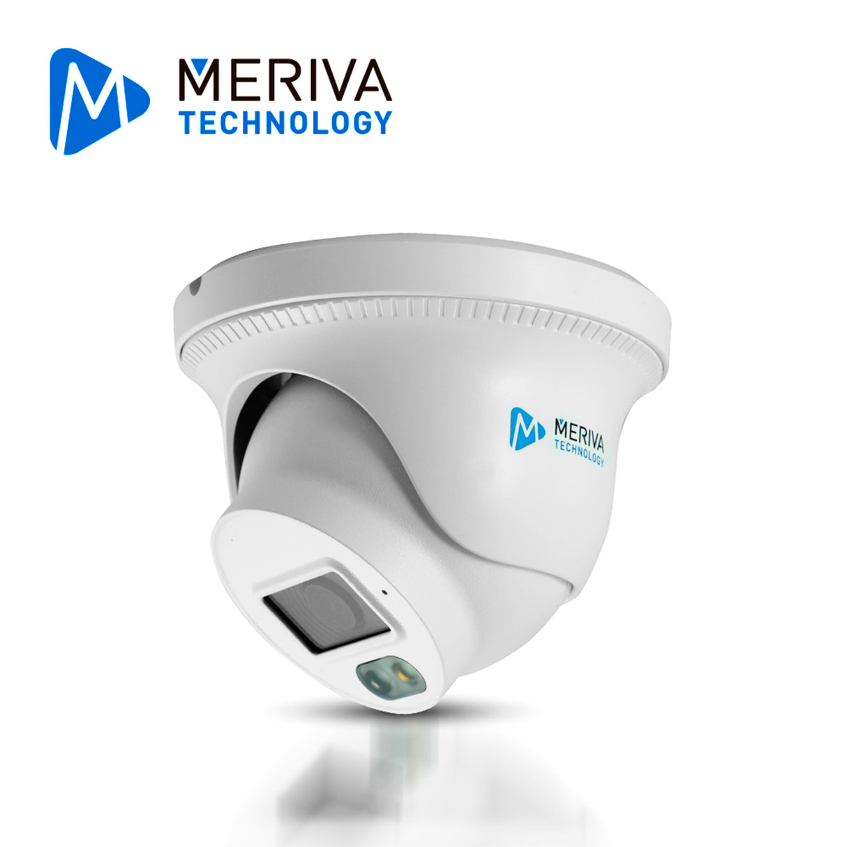 Meriva Technology Cámara IP Turret MTD-404D, 4 MP, H.265+, IP67, PoE