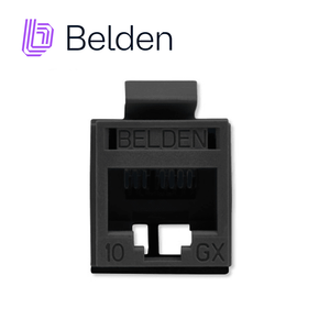 Belden RVAMJKUBK-S1 conector RJ-45 Negro